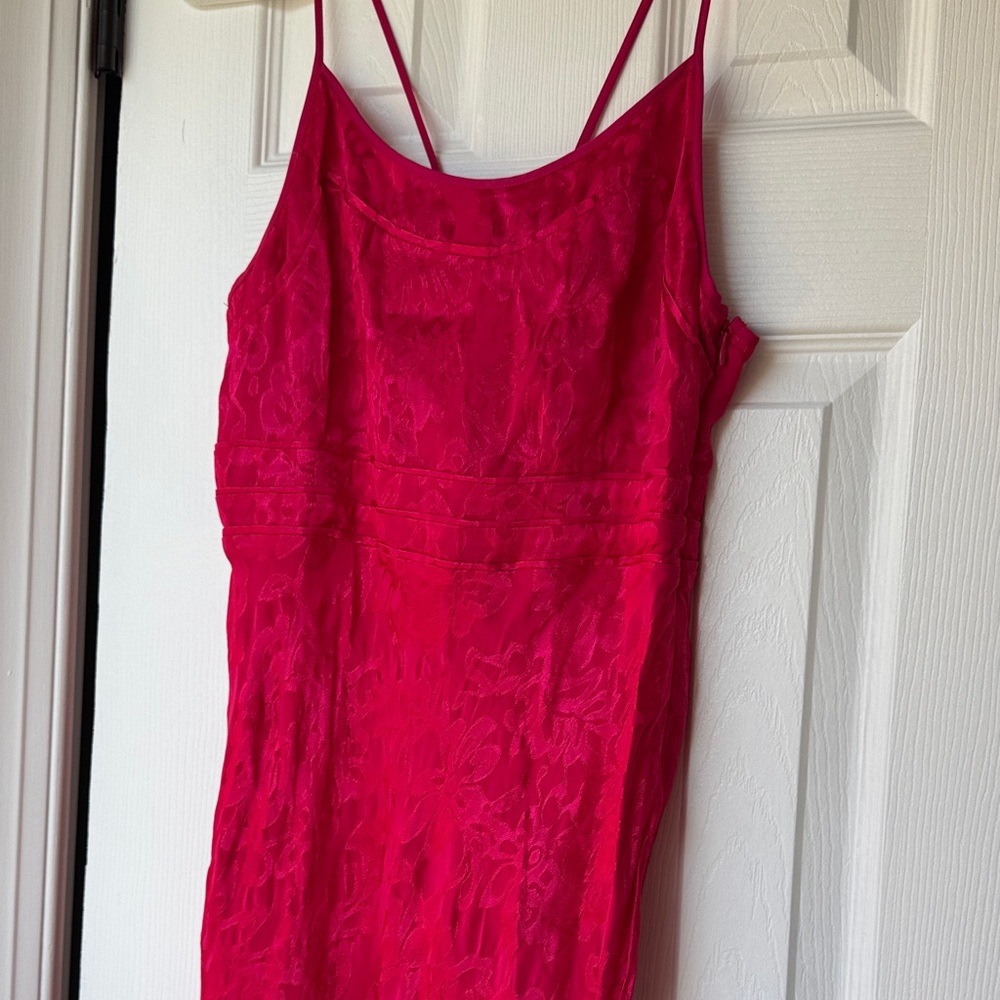 Privacy Please Hot Pink Spaghetti Strap Dress from Revolve